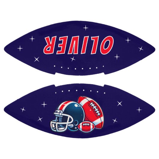 American Football Ball Helmet Cartoon Afbeelding N (Panelen)