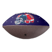 American Football Ball Helmet Cartoon Afbeelding N (Gedraaid 270)