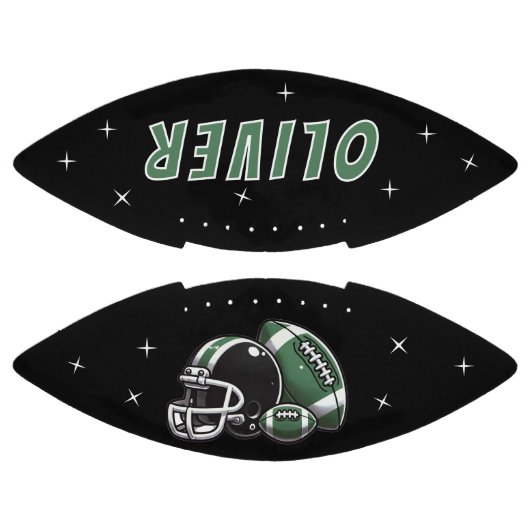 American Football Ball Helmet Cartoon Afbeelding N (Panelen)