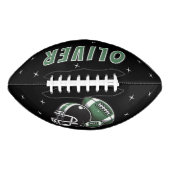 American Football Ball Helmet Cartoon Afbeelding N (Voorkant)