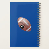 American Football Baller Monogram Custom Multi Planner (Achterkant)
