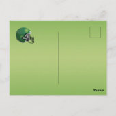 American Football Bar Mitzvah Dank je wel Briefkaart (Achterkant)