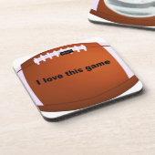 American football bier onderzetter (Linkerzijde)