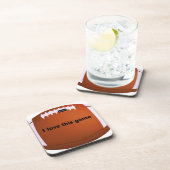 American football bier onderzetter (Rechterzijde)