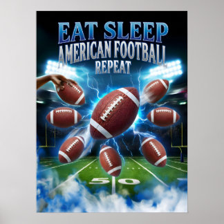American Football Bootleg Poster