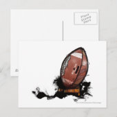 American football briefkaart (Voorkant / Achterkant)