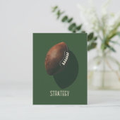 American Football Briefkaart (Staand voorkant)