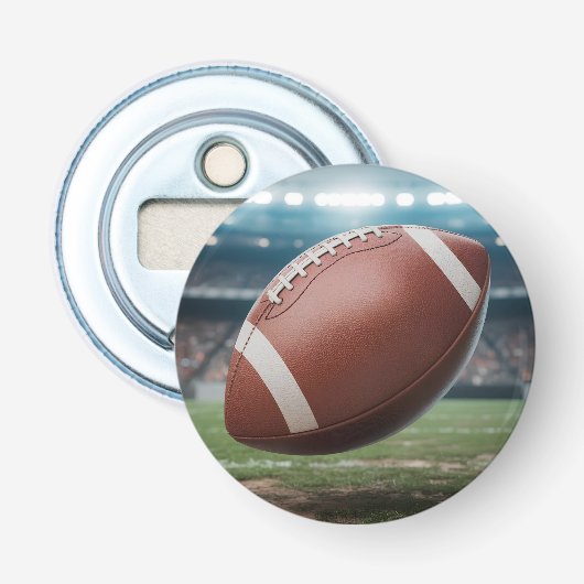 American Football Button Flesopener (Voorkant)