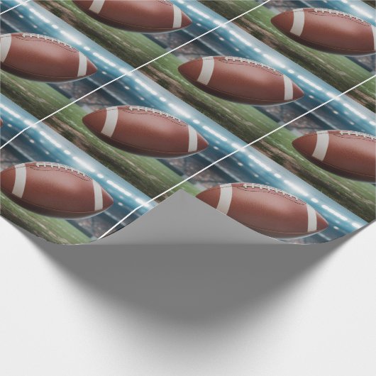American Football Cadeaupapier (Hoek)