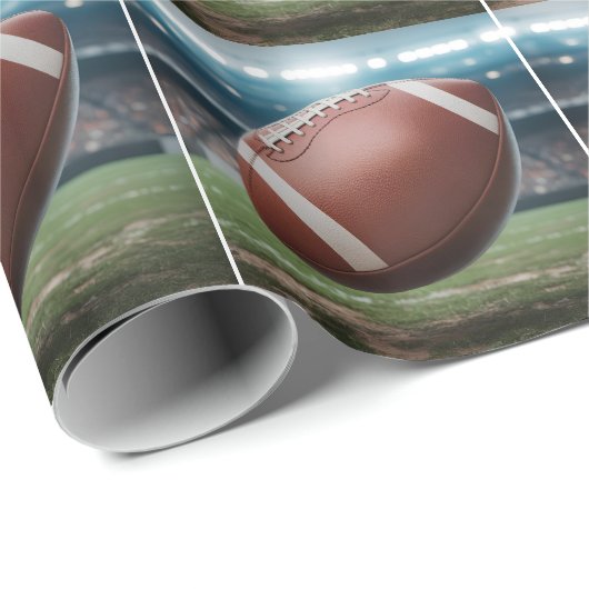 American Football Cadeaupapier (Rol Hoek)