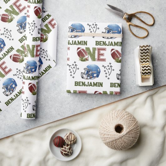 American Football Cadeaupapier (Crafts)