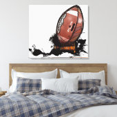 American football canvas afdruk (Insitu (Slaapkamer))
