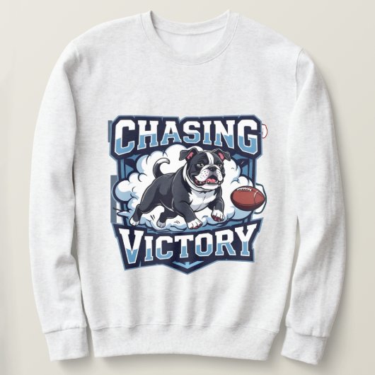 American Football Chasing Victory Trui (Design voorkant)
