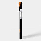 American Football Custom Jersey Number Black Case-Mate iPhone Case (Achterkant / Links)