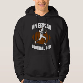 American Football Dad Quaterback Kicker For Men Wo Hoodie