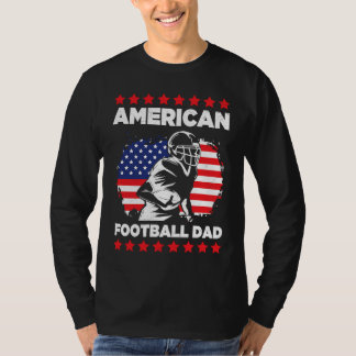 American Football Dad Quaterback Kicker For Men Wo T-shirt