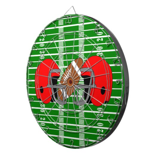 American Football Design Dartbord (Voorkant Rechts)