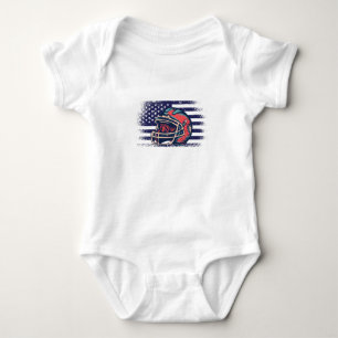 American Football Fan Jersey Shirt USA Vlag