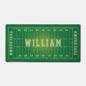 American Football Field gepersonaliseerd Bureaumat (Voorkant)