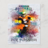 American football flyer (Voorkant)