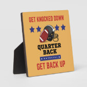 American Football Fotoplaat (Voorkant)