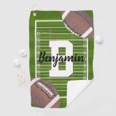 American Football Golfhanddoek (Insitu)