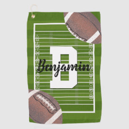 American Football Golfhanddoek