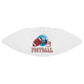 American football helm en bal (Paneel)