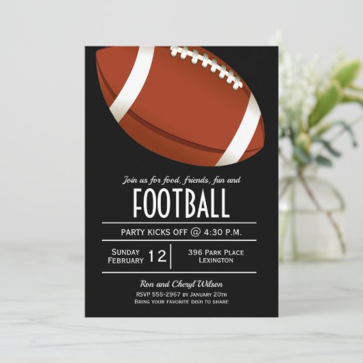 American Football Kaart (Staand voorkant)