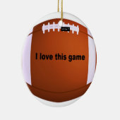 American football keramisch ornament (Rechts)