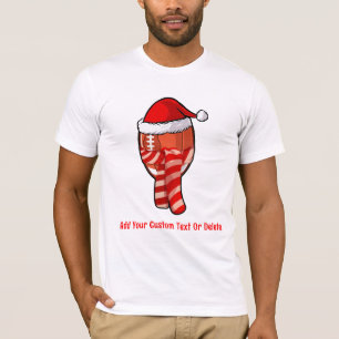 American Football kerstman muts Kerst Pyjama T-shirt