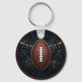 American Football Laces Keychain