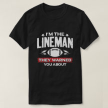 American Football Lineman Waar Ze Je Voor Warnen