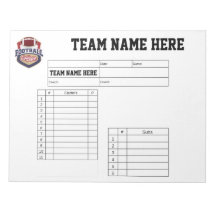 American Football Lineup Kaarten