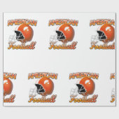 American Football-logo Cadeaupapier (Vlak)