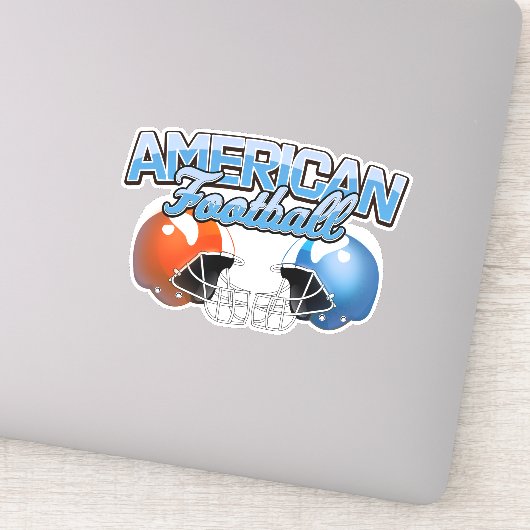 American Football-logo Sticker (Detail)
