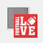 American Football Love Magneet (Voorkant / Achterkant)