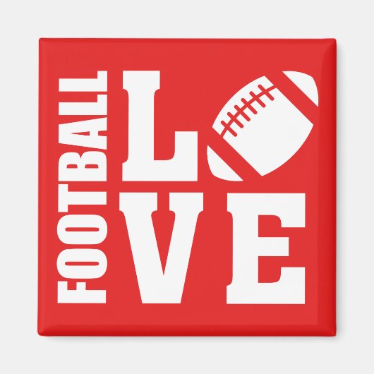 American Football Love Magneet (Voorkant)