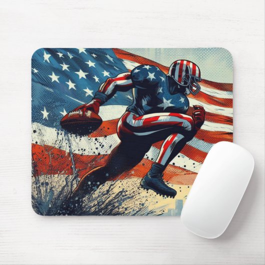 American football muismat (Met muis)