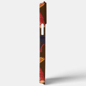 American football naadloze patroonsport liefhebber Case-Mate iPhone case (Achterkant / Rechts)