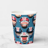 American Football Papieren Bekers (Links)