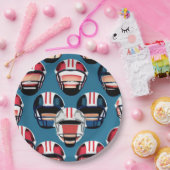 American Football Papieren Bordje (Feest)