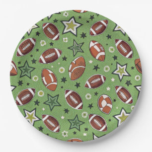 American Football Papieren Bordje