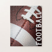 American Football Photo Close Legpuzzel (Verticaal)
