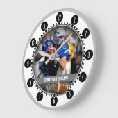 American Football Player | Naam Fotocadeaus Grote Klok (Hoek)