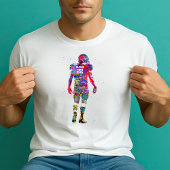 American Football Player T-shirt