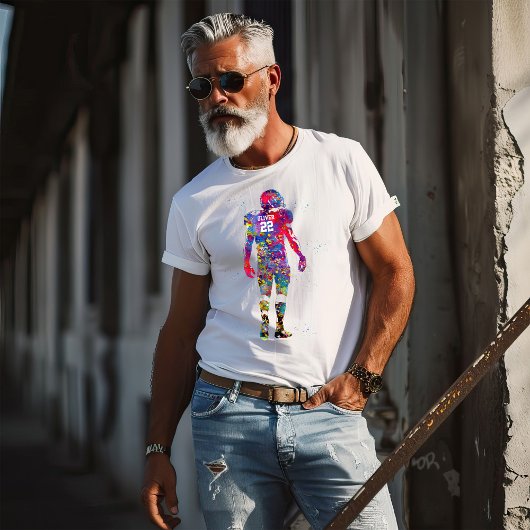 American Football Player T-shirt