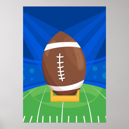 American football poster (Voorkant)