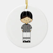 American Football Referee Ornament (Voorkant)