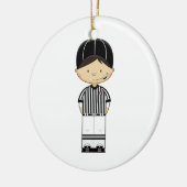 American Football Referee Ornament (Links)